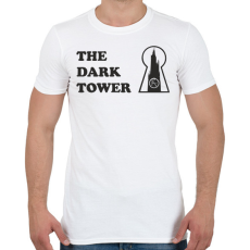 PRINTFASHION setét torony 2 - Férfi póló - Fehér