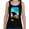 PRINTFASHION Seti - Női atléta - Fekete