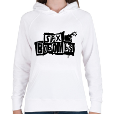 PRINTFASHION Sex Bob-Ombs - Női kapucnis pulóver - Fehér női pulóver, kardigán