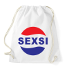PRINTFASHION Sexsi - Sportzsák, Tornazsák - Fehér
