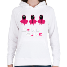 PRINTFASHION SG - Női kapucnis pulóver - Fehér