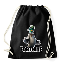 PRINTFASHION Sgt. Drake - fortnite - Sportzsák, Tornazsák - Fekete tornazsák