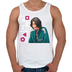 PRINTFASHION Sguid game - nyerd meg az életed 07 - Férfi atléta - Fehér