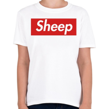 PRINTFASHION Sheep - Gyerek póló - Fehér gyerek póló