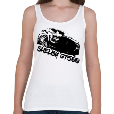 PRINTFASHION Shelby Gt 500 - Női atléta - Fehér