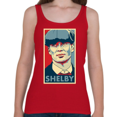PRINTFASHION Shelby - Női atléta - Cseresznyepiros