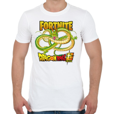 PRINTFASHION Shenron Glider - Fortnite game - Férfi póló - Fehér férfi póló
