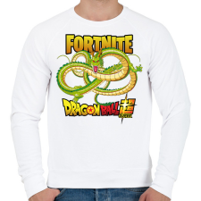PRINTFASHION Shenron Glider - Fortnite game - Férfi pulóver - Fehér férfi pulóver, kardigán