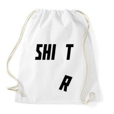 PRINTFASHION SHI T - Sportzsák, Tornazsák - Fehér tornazsák