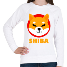 PRINTFASHION shiba02 - Női pulóver - Fehér