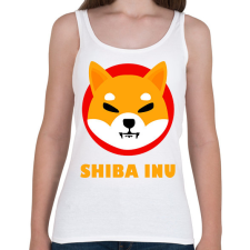 PRINTFASHION Shiba inu 01 - Női atléta - Fehér női trikó