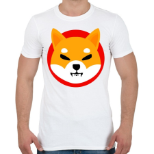 PRINTFASHION Shibacoin - Férfi póló - Fehér férfi póló