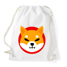 PRINTFASHION Shibacoin - Sportzsák, Tornazsák - Fehér tornazsák
