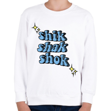 PRINTFASHION Shik Shak Shok - Gyerek pulóver - Fehér gyerek pulóver, kardigán