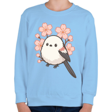 PRINTFASHION Shima Enaga - Gyerek pulóver - Világoskék