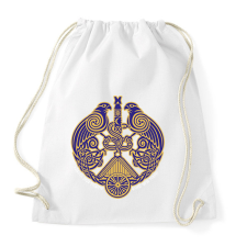 PRINTFASHION siklod címer 2 - Sportzsák, Tornazsák - Fehér tornazsák