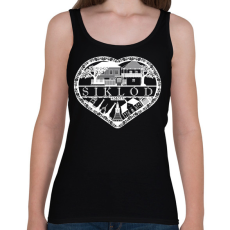 PRINTFASHION siklód sziv - Női atléta - Fekete