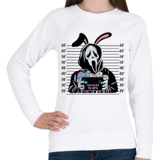 PRINTFASHION Sikoly húsvét - Női pulóver - Fehér női pulóver, kardigán