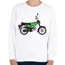 PRINTFASHION Simson  - Gyerek pulóver - Fehér gyerek pulóver, kardigán
