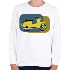 PRINTFASHION simson schwalbe2 - Gyerek pulóver - Fehér