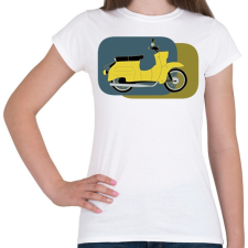 PRINTFASHION simson schwalbe2 - Női póló - Fehér női póló