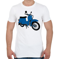 PRINTFASHION Simson Schwalbe - Férfi póló - Fehér