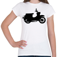 PRINTFASHION simson schwalbe - Női póló - Fehér női póló