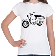 PRINTFASHION simson schwalbe - Női póló - Fehér női póló