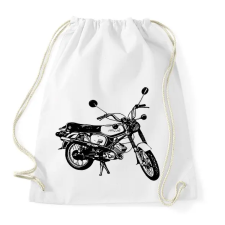 PRINTFASHION simson - Sportzsák, Tornazsák - Fehér tornazsák
