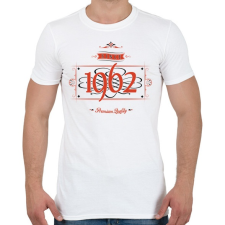 PRINTFASHION since-1962-red-black - Férfi póló - Fehér férfi póló