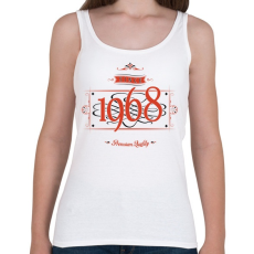 PRINTFASHION since-1968-red-black - Női atléta - Fehér