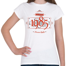 PRINTFASHION since-1985-red-black - Női póló - Fehér