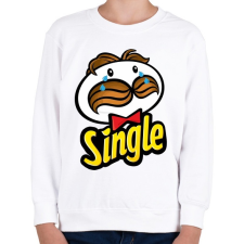 PRINTFASHION Single - Gyerek pulóver - Fehér gyerek pulóver, kardigán