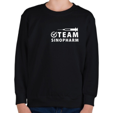 PRINTFASHION Sinopharm Team - Gyerek pulóver - Fekete gyerek pulóver, kardigán