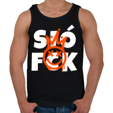 PRINTFASHION SIÓFCK - Férfi atléta - Fekete