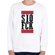 PRINTFASHION Siófck - Gyerek pulóver - Fehér gyerek pulóver, kardigán
