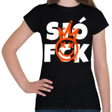 PRINTFASHION SIÓFCK - Női póló - Fekete női póló