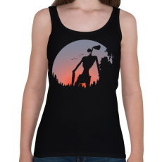 PRINTFASHION Siren head 2 - Női atléta - Fekete