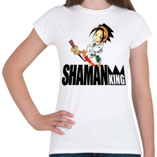 PRINTFASHION SK Yoh Asakura - Női póló - Fehér női póló