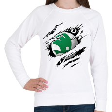 PRINTFASHION Skoda - Női pulóver - Fehér