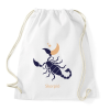 PRINTFASHION Skorpió minta - Sportzsák, Tornazsák - Fehér