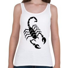 PRINTFASHION Skorpió - Női atléta - Fehér