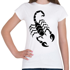 PRINTFASHION Skorpió - Női póló - Fehér női póló