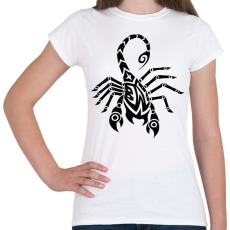 PRINTFASHION Skorpió  - Női póló - Fehér