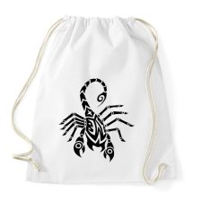 PRINTFASHION Skorpió  - Sportzsák, Tornazsák - Fehér tornazsák