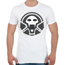 PRINTFASHION skull_1_2 - Férfi póló - Fehér férfi póló