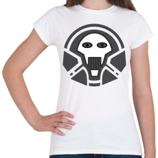 PRINTFASHION skull_1_2 - Női póló - Fehér