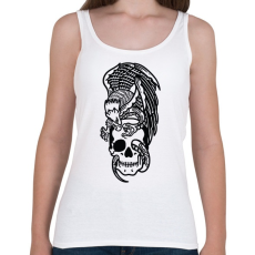 PRINTFASHION Skull&Eagle - Női atléta - Fehér