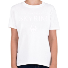 PRINTFASHION Skyrim3  - Gyerek póló - Fehér gyerek póló