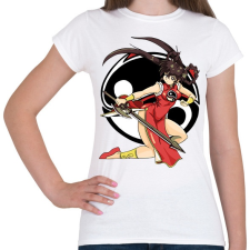 PRINTFASHION Slayer Girl - Női póló - Fehér női póló